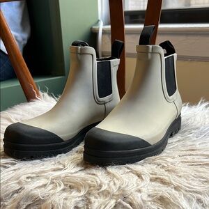 Everlane Women's Winter & Rain Boots - Black and Cream
